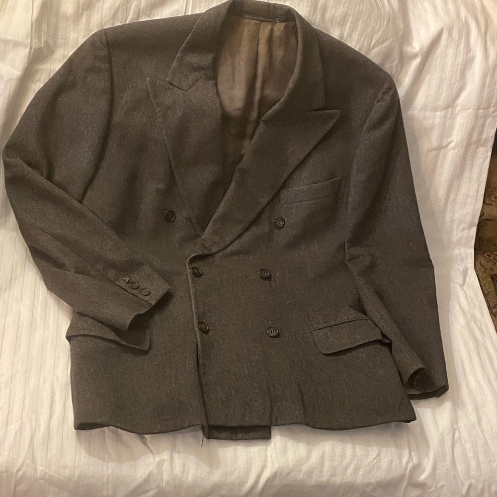 Gucci by Tom Ford Double Breasted Cashmere Blazer
